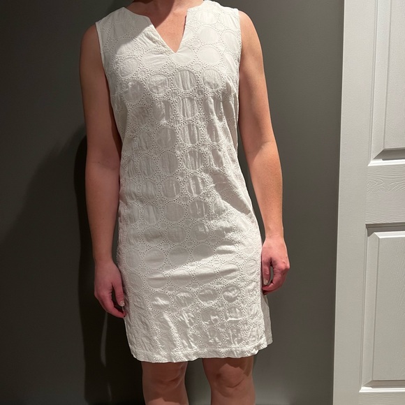 White Banana Republic shift summer dress - Picture 3 of 5